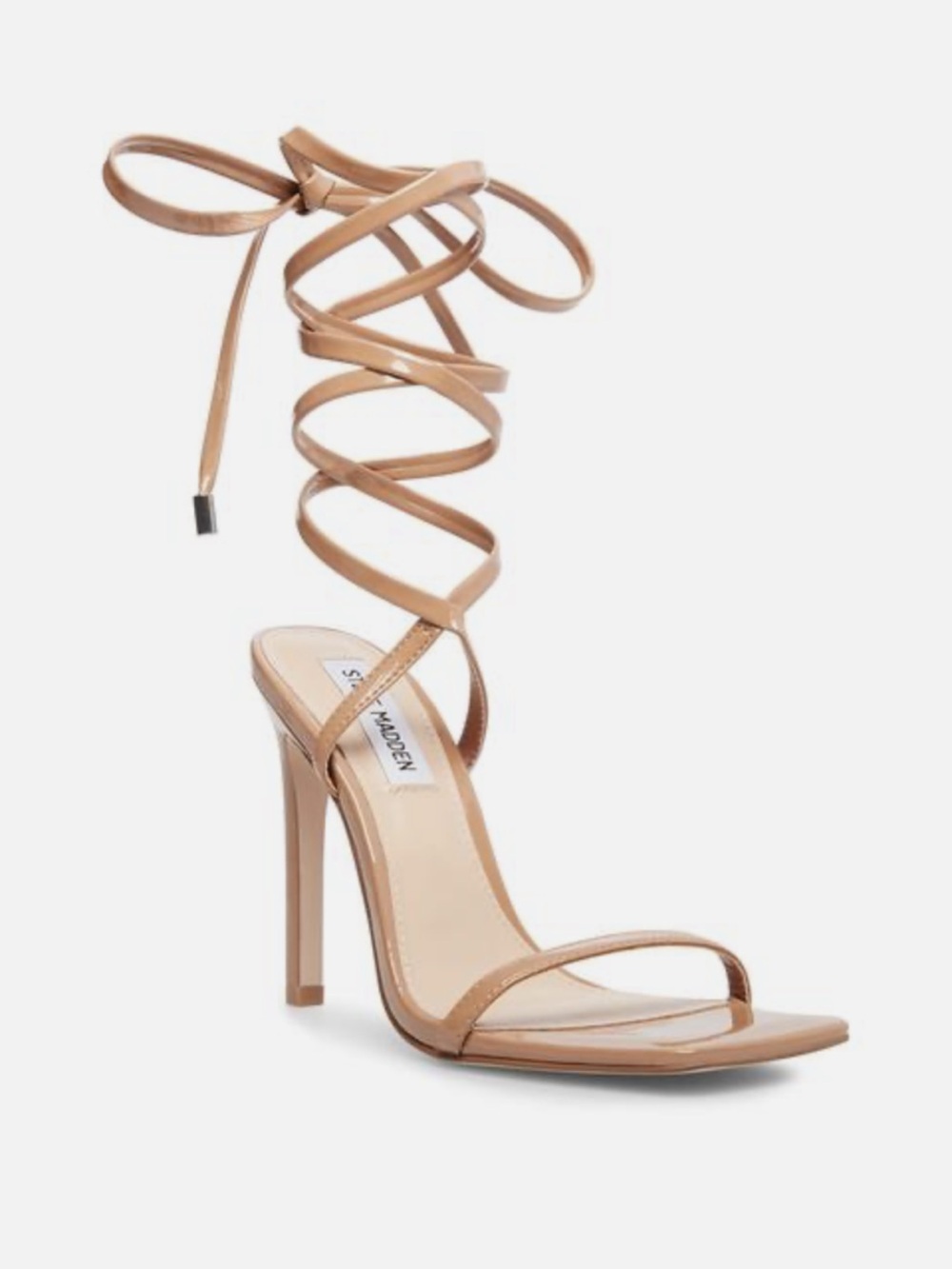 Steve Madden Uplift Camel Patent Heel Size 8